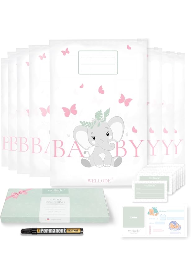 8 Buste Corredino My Baby Koala - Riciclabili, Biodegradabili, Made In Italy | Per Neonati - Foto 3