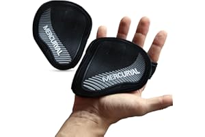 MERCURYAL Guantes Gimnasio Hombre Mujer - Alternativa a Guantes Gym - Manoplas para Calistenia, Dominadas y Musculación