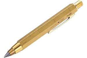 Troika Zimmermann drop lead pencil brass antique brass HB, 5.6 mm