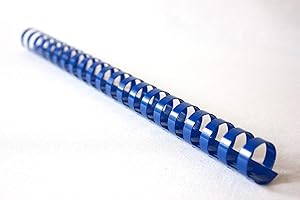 Bind2Go Blue Plastic Binding Comb 21 Rings A4 Box 100 … (12mm)
