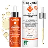 Dr. Dermaluci Lab Serum Vitamin C Facial Marine Collagen Anti-Aging 100 ml | Anti-Wrinkle, Brightening, Moisturizing - Hyalur