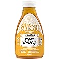 Skinny Food Co Vegan Honey Syrup 425ml - Sugar Free Honey Zero Calorie Syrup For Breakfast, Coffee, Pancake, Snacks & Desserts - Vegan, Gluten-free, Keto & Paleo Friendly Skinny Syrups