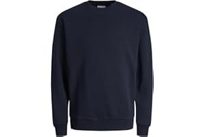 JACK & JONES Jjebradley Sweat Crew Noos Jnr Jjebradley Sweat Crew Noos Jnr Uomo (Pacco da 1)