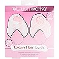 Brushworks Luxury Hair Towels - 2 Pack
