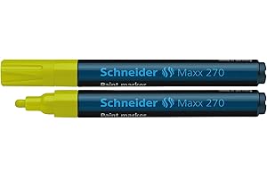 ‎SCHNEIDER SCHREIBGERÄTE Schneider Schreibgeräte Lackmarker Maxx 270, 1-3 mm, gelb