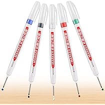 Pennarello Per Fori Profondi - Set 9 Pezzi Punta Lunga 30mm, Per Falegnameria - Foto 2