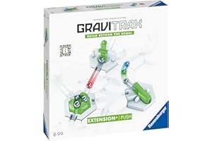 Ravensburger - GraviTrax - Extension Push - Marteau, TipTube, Volcan - Circuit de Billes - Jeu de Construction créatif - Parcours de Billes à construir - Dès 8 Ans - Version française - 22438