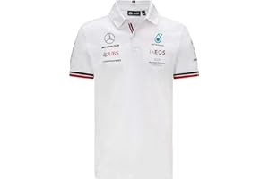 MERCEDES AMG PETRONAS Mercedes-AMG Petronas - Official Formula One Merchandise 2021 Collection - Men - Polo - T-Shirt - White - M