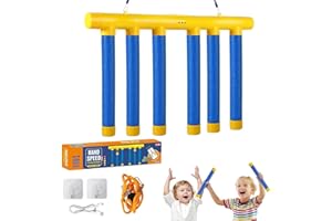 OUSINBY Catching Sticks Game,Reaction Game Drop Sticks Eye Training Toy 3 Falling Speeds Hand-Eye Coordination Educational Activity Sensory Toy for Kids, Birthday Christmas Gift