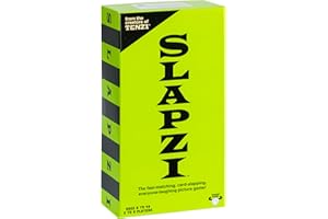 MOOSE SLAPZI - The Fast-Matching, Card-Slapping Game, Match Picture Cards to Clue Cards and Slap Down Your match, Fast, Fun and Easy, Perfect For Family Game Nights & Parties. For 2-8 Players, Ages 8+