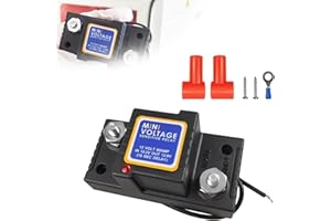 UCKASAYFY Doppio separatore di batterie 12 V 80 Amp Relè sensibile alla tensione VSR Compatibile con Polaris John Deere Yamaha Kawasaki Honda Tutte le marche di moto UTV ATV, Non adatto alle batterie al litio
