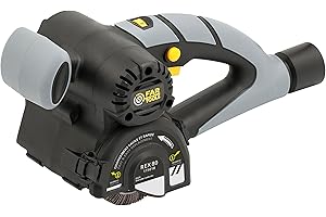 Fartools - Rex 80, rinnovatore compatto 420 W, spazzola lamellare, diametro 80 mm, larghezza 100 mm, 1000-3200 giri/min, numerose spazzole adattabili, sverniciamento superfici medie