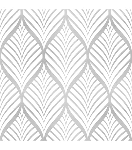 myforHD Zelfklevend Behang Vintage Bloem Blad 44 cm x 300 cm Decoratieve Achtergrond Muursticker Vinyl Woonkamer Slaapkamer