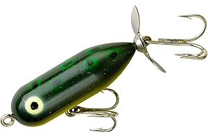 Heddon Torpedo Prop-Bait Topwater Fishing Lure with Spinner Action