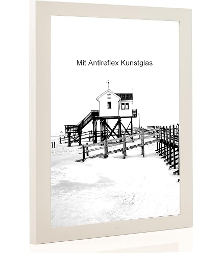 Online-GalleryKing OGK Cadre photo en bois 35 x 60 cm en hêtre | Photo | Poster | Puzzle | Galerie | Cadre