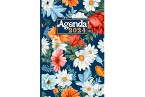 Agenda 2024 Settimanale: La settimana su una doppia pagina | Formato Piccola (A5)