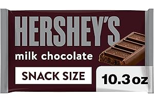 Hershey's Milk Chocolate Snack Size Bars, 10.35-Ounce Bag by Hershey's