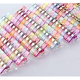 ilauke 100 Clips Pegs Plastic and Binding Sewing Crafts 100 Pieces Multicolored