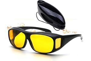 C6903 GENIEFORCE Saulmann ► Kontrast Fahrbrille mit UV-Schutz gegen blendendes Licht und Antireflexbeschichtung. Blendschutzbrille mit hoher Kontrastverstärkung für scharfes Sehen bei schwierigem Licht.