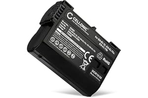 CELLONIC, Batterie EN-EL15b, EN-EL15a pour Appareil Photo – Compatible avec Nikon D750, D850, D500, D7500 (7.0V, 2000mAh)