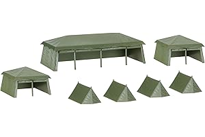 herpa 745826 – Véhicule Militaire : kit Tente 7 pièces