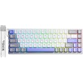 Aula Win68 He Max Manyetik Klavye Rapid Trigger Wing Chun Switch 8000Hz RGB TKL Hot Swap Oyuncu Klavyesi Mavi