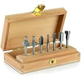 Dremel 660 Freze Seti, 7 Par&ccedil;alı &Ccedil;ok Ama&ccedil;lı Freze Seti, K&ouml;şeler, Kenarlar, D&uuml;z vb. gibi &ccedil;eşitli freze işleri i&ccedil;in