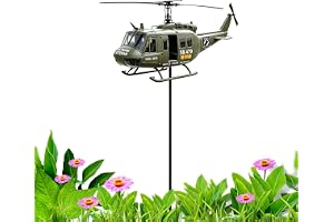 Helikopter Vindspiral Utomhus Roterande Vindsnurror | Dekorationssnurror Trädgård för Utomhusbruk, Gräsmatta, Uteplats, Trädäck, Bakgård, Lekplats, Trädgård, Utomhusplatser och
