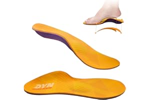 ‎DYNWALKER High Arch Support Einlegesohlen, DynWalker Metatarsal Pads Women&men, Plantarfasziitis, Achilles Tendonitis, Fersensporn, XL