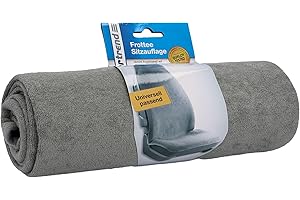 Cartrend 10000 Coprisedile Sportivo in Spugna, Colore Grigio