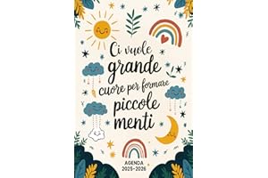Agenda Maestra: Settimanale E Mensile | Una Settimana Su 2 Pagine | Regalo Maestra Fine Anno