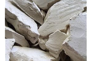 UCLAYS Yellow Essbare Tonstücke (Klumpen) Natürlich zum Essen (Lebensmittel), Essbarer Ton, 7 oz (210 g)