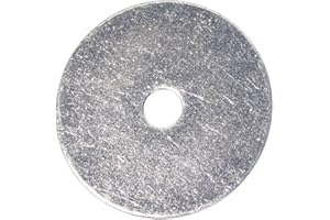 Munitech, M6 Washers, Penny Repair Washers, From M6 x 40mm, Large Flat Repair Washer, Zinc Plated Plain Round Washers for Screws and bolts (Pack of 12) (M6 x 40mm)