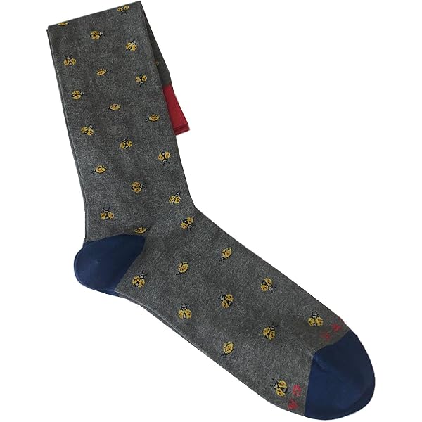 Gallo - Calze Lunghe Uomo Cotone Leggero Blu Royal Fantasia Cani Lungo 40 45 Royal 111735446