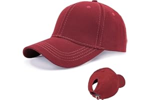 LIVACASA Baseball Damen Pferdeschwanz Baseball Cap Atmungsaktiv Cappi Sonnenhut Sonnenschutz Kappe Schirmmütze Einheitsgröße Cappy Baseballkappe