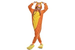 VENASTER Cosplay Adulte Pyjamas Unisexe Onesies Deguisement Animaux Grenouillères Romper Pajamas Vêtements de Nuit Carnaval Costumes Siamois