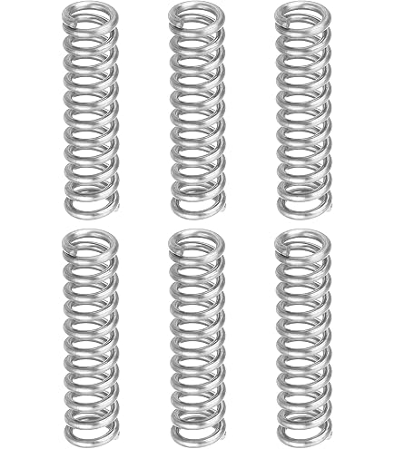 Lot De 20 Ressorts De Compression Acier Inoxydable 6mm OD 1mm Fil 10mm Longueur Libre - 37.2N