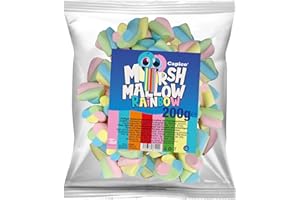 TISE SÜSSWAREN Capico Marshmallow Rainbow (200 g) Colourful Coloured Marshmallows