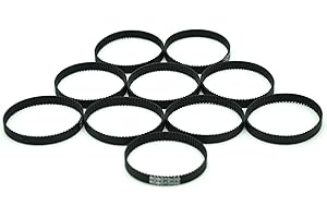 RobotDigg 140-2gt-6 Endless GT2 Belt 140mm Length 70 Teeth 2GT Synchronous Belt 2mm Pitch 6mm Width GT2 Closed Loop Timing Belt Pack of 10pcs