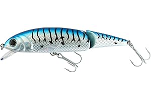Abu Garcia Tormentor Jointed Floating Lure – Ideal for Freshwater Predators like Trout, Pike, Bass, Zander, and Salmon, Lifelike Action & Vibrant Colours, Available 11cm & 13cm