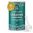 Micronized Creatine Monohydrate Powder 500g (200 Mesh) -166 Servings Vegan Creatine Powder - Post, Intra & Pre Workout Powder - Creatine for Women & Men - w/Vitamin B6 - Creatine Powder Unflavoured