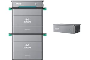 ZENDURE SUPERCHARGED Zendure Solarflow Hyper 2000 avec 2*AB2000X 1920Wh(3840WH), ACE1500, Centrale Électrique de Balcon avec Entrée Solaire 1800W, Charge AC Bidirectionnelle 1200W