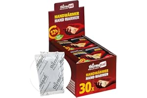 THERMOPAD Handwärmer – DAS ORIGINAL: 30 Paar Wärmepads für 12 Stunden Wärme I Sofort einsatzbereite Taschenwärmer I Extra warmes Heatpad – ideal für Outdoor-Aktivitäten & Handschuhe I Hand-Wärmekissen