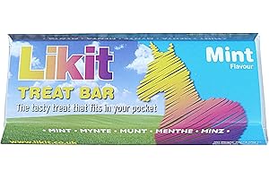 Likit Treat Bar 90g | Great Horse Treat for Training or Reward | 90g (Mint)