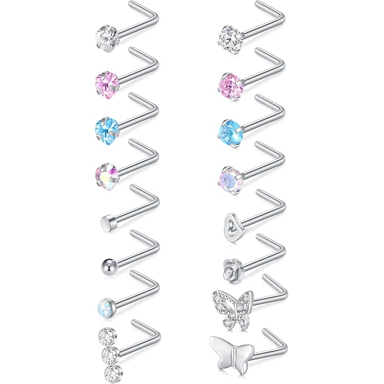 Lot De 10 Aiguilles De Piercing En Acier Chirurgical - 14g/16g/18g - Cônes D'insertion Sans Filetage - 2
