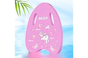 WUBUSHAN Tavoletta da nuoto per bambini a partire dai 3, aiuto per il nuoto per ragazze e ragazzi, attrezzatura da allenamento in schiuma PE con manici, motivo cartone animato, per esercizi di nuoto e