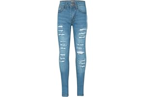 A2Z 4 Kids Enfants Filles Maigre Jeans Designer Denim Déchiré Mode Stretchy Jeggings Pantalons Élégant Trousers Âge 3-13 Ans