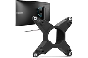 3IDEE VESA Adapter Mount Compatible With MSI Optix Monitor (MAG342CQR, MAG342CQRV, MAG301CR2, AG321CQRDE, MAG342CQRVDE) - 100 x 100 mm - Monitor Hanging Made Easy