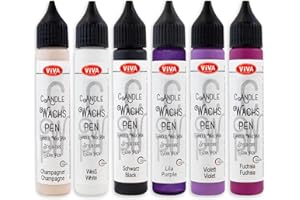 LM-KREATIV Cera Pen – Juego de 6 – Berry de