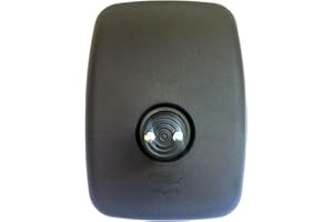 MelTruck® 2 espejos retrovisores laterales ø17-24 R1800 para camiones, tractores, excavadoras, 328 x 238 mm (2, 328 x 238 mm)